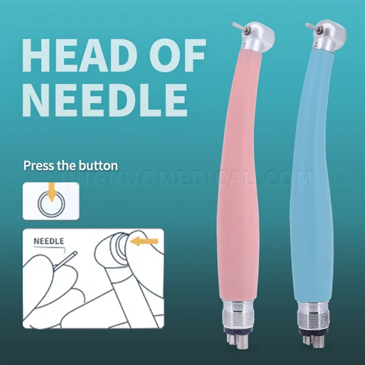 High Speed Handpiece Pink Plastic Handle Single Water Spray high quality